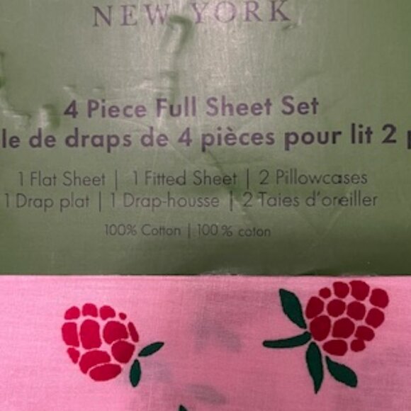 Kate Spade 4 Piece Full Sheet Set - Picture 7 of 11